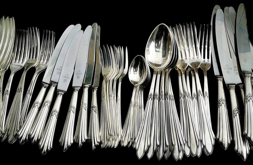 Heirloom Charm: Antique Silverware & Dining Sets